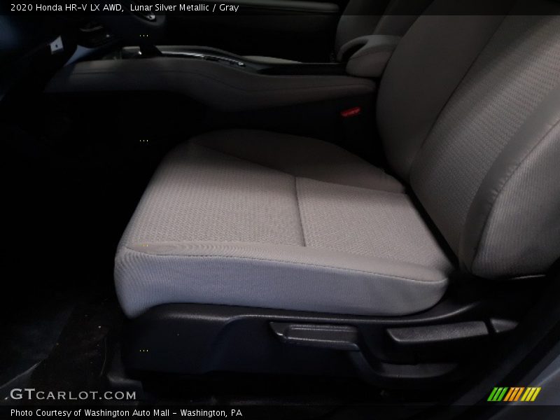 Lunar Silver Metallic / Gray 2020 Honda HR-V LX AWD