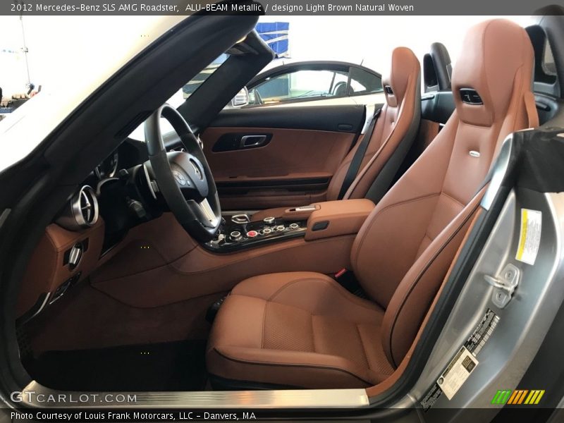 Front Seat of 2012 SLS AMG Roadster