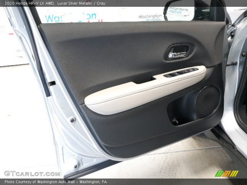 Lunar Silver Metallic / Gray 2020 Honda HR-V LX AWD