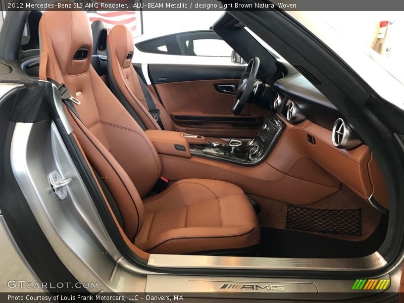 Front Seat of 2012 SLS AMG Roadster