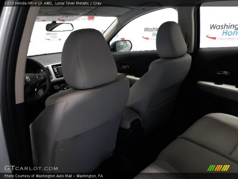 Lunar Silver Metallic / Gray 2020 Honda HR-V LX AWD