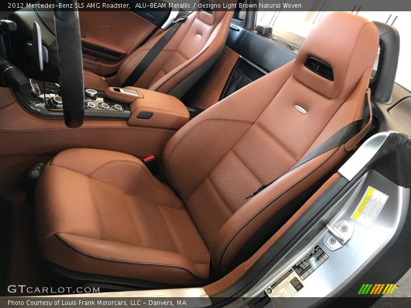 Front Seat of 2012 SLS AMG Roadster