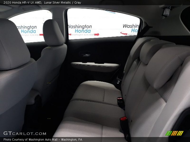 Lunar Silver Metallic / Gray 2020 Honda HR-V LX AWD