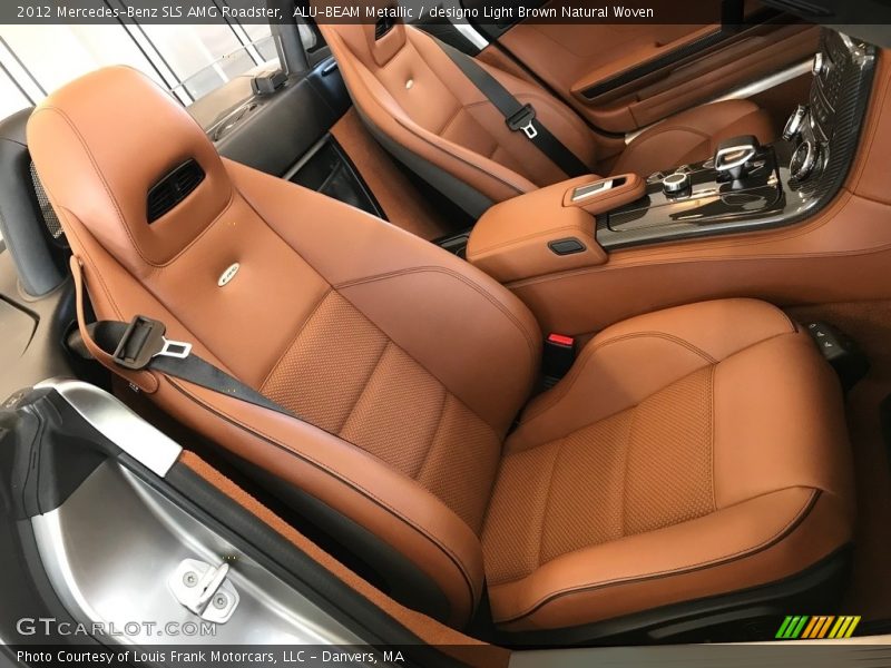 Front Seat of 2012 SLS AMG Roadster