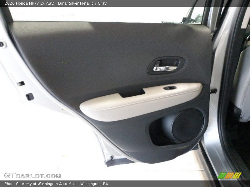 Lunar Silver Metallic / Gray 2020 Honda HR-V LX AWD