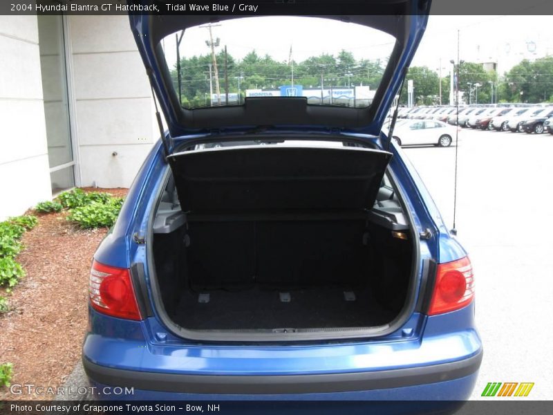 Tidal Wave Blue / Gray 2004 Hyundai Elantra GT Hatchback