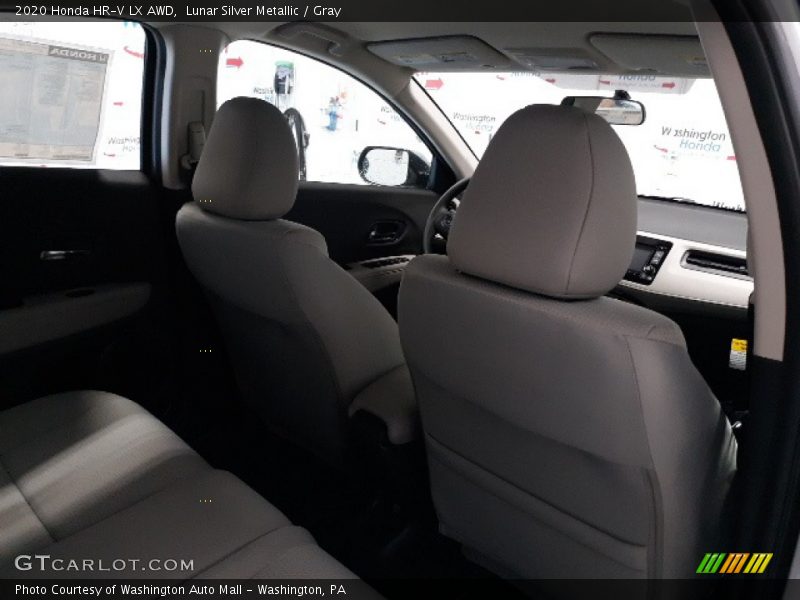 Lunar Silver Metallic / Gray 2020 Honda HR-V LX AWD