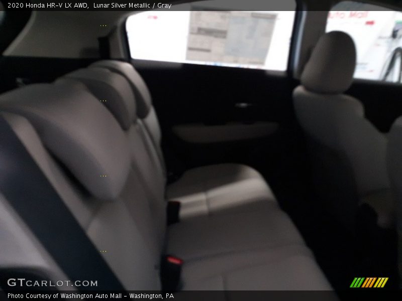 Lunar Silver Metallic / Gray 2020 Honda HR-V LX AWD
