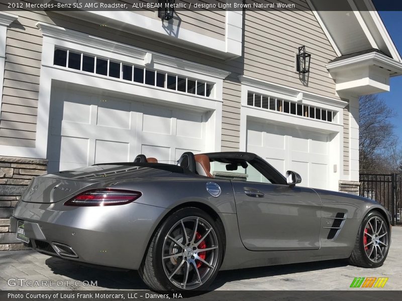 ALU-BEAM Metallic / designo Light Brown Natural Woven 2012 Mercedes-Benz SLS AMG Roadster