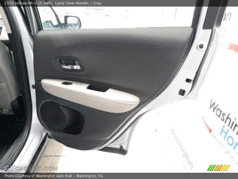 Lunar Silver Metallic / Gray 2020 Honda HR-V LX AWD