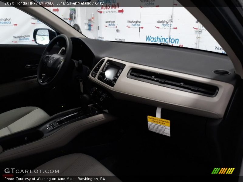 Lunar Silver Metallic / Gray 2020 Honda HR-V LX AWD