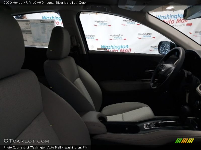 Lunar Silver Metallic / Gray 2020 Honda HR-V LX AWD
