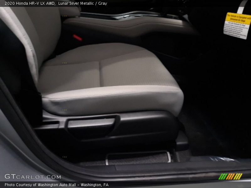 Lunar Silver Metallic / Gray 2020 Honda HR-V LX AWD