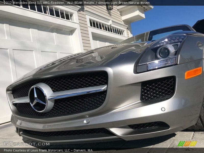 ALU-BEAM Metallic / designo Light Brown Natural Woven 2012 Mercedes-Benz SLS AMG Roadster