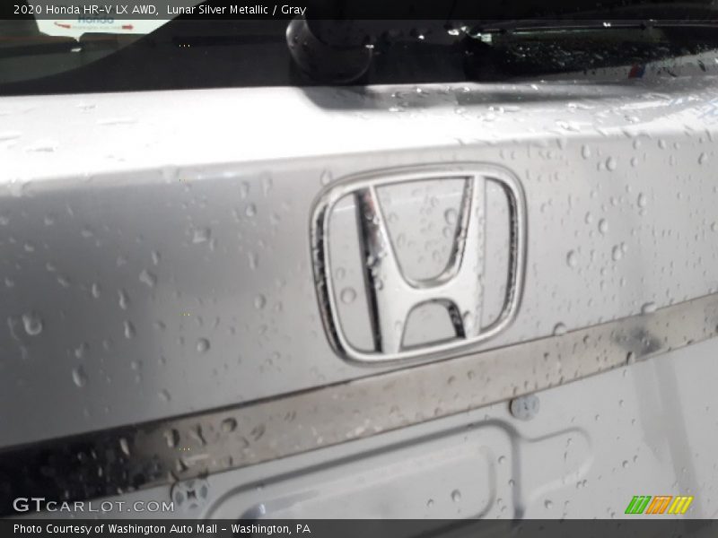 Lunar Silver Metallic / Gray 2020 Honda HR-V LX AWD