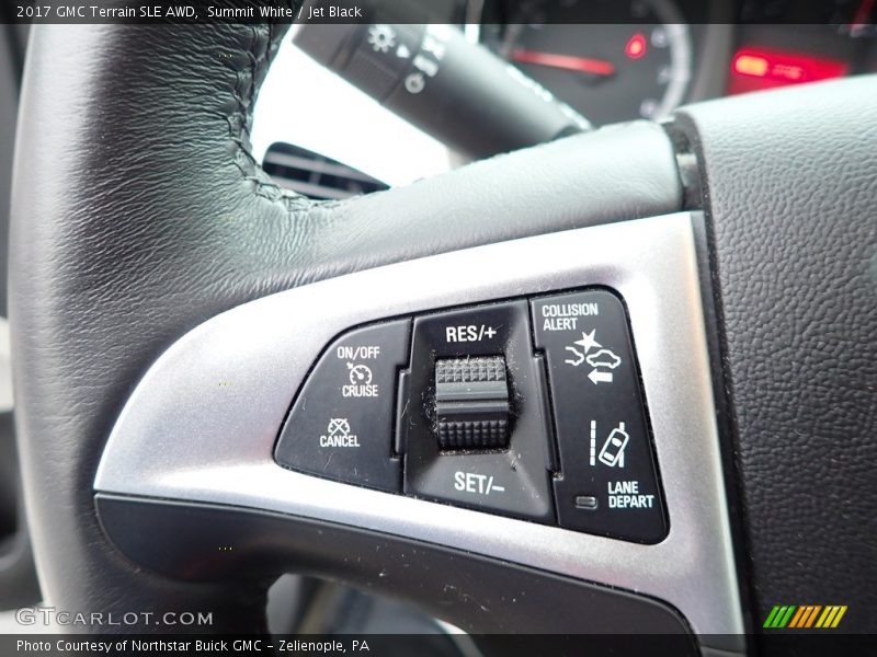 Summit White / Jet Black 2017 GMC Terrain SLE AWD