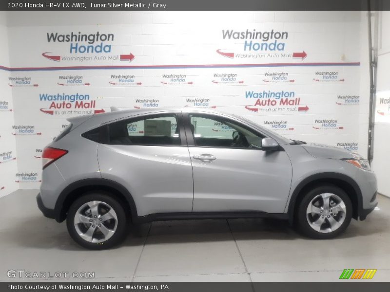 Lunar Silver Metallic / Gray 2020 Honda HR-V LX AWD