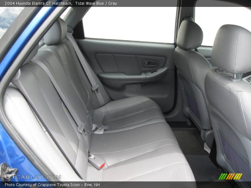Tidal Wave Blue / Gray 2004 Hyundai Elantra GT Hatchback