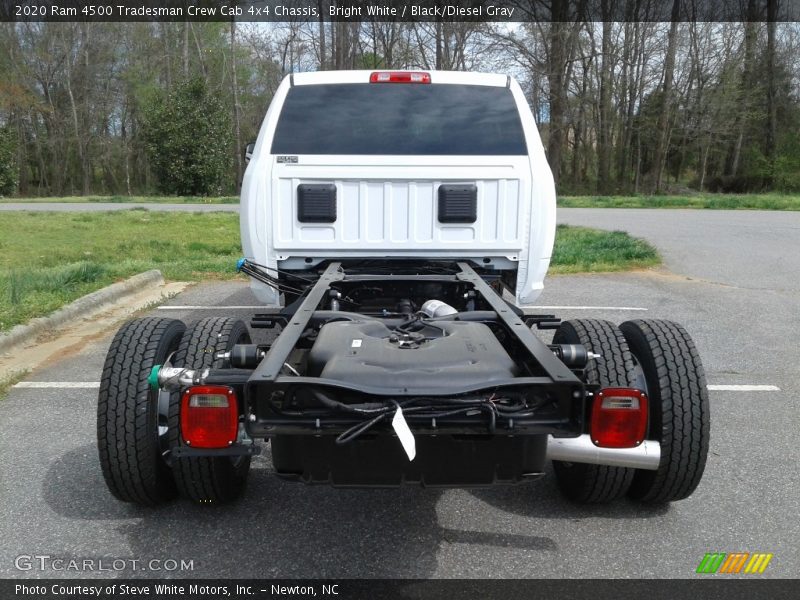 Bright White / Black/Diesel Gray 2020 Ram 4500 Tradesman Crew Cab 4x4 Chassis
