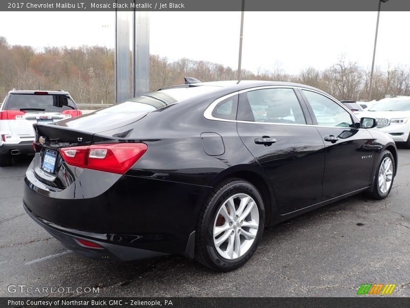 Mosaic Black Metallic / Jet Black 2017 Chevrolet Malibu LT