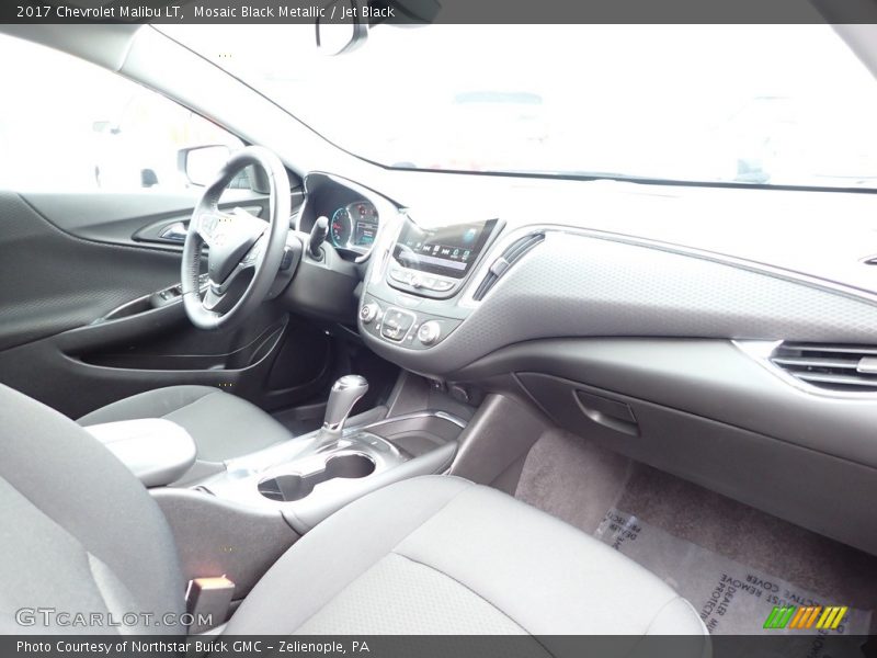 Mosaic Black Metallic / Jet Black 2017 Chevrolet Malibu LT