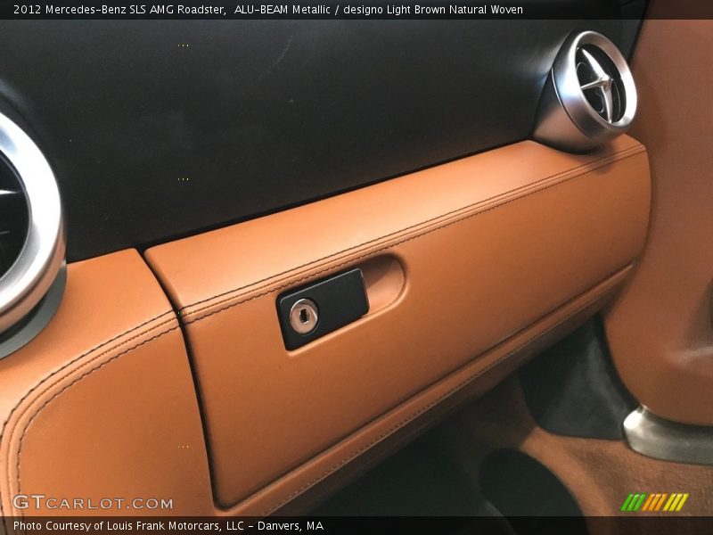 ALU-BEAM Metallic / designo Light Brown Natural Woven 2012 Mercedes-Benz SLS AMG Roadster