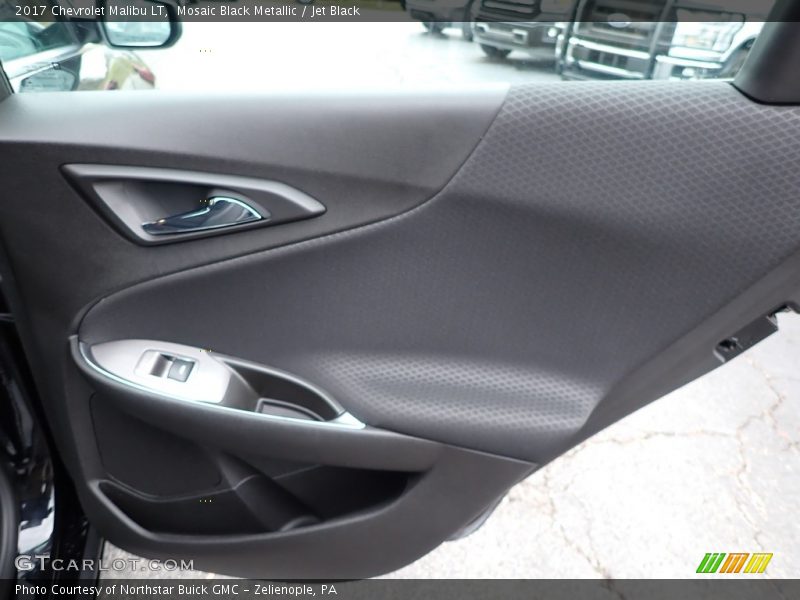 Mosaic Black Metallic / Jet Black 2017 Chevrolet Malibu LT