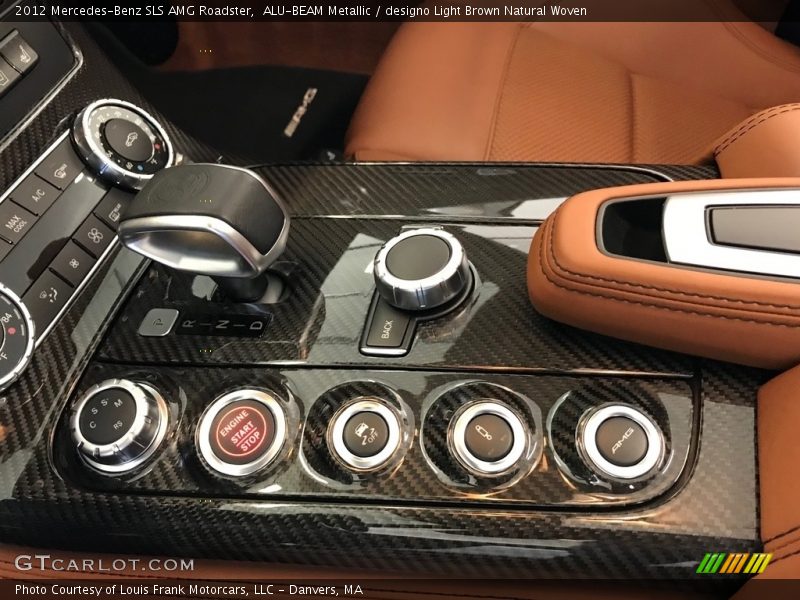 Controls of 2012 SLS AMG Roadster