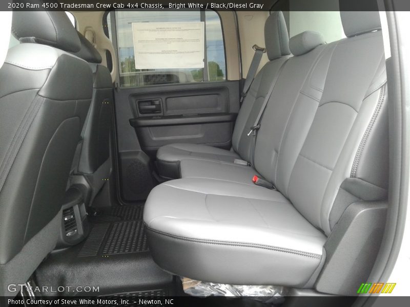 Bright White / Black/Diesel Gray 2020 Ram 4500 Tradesman Crew Cab 4x4 Chassis