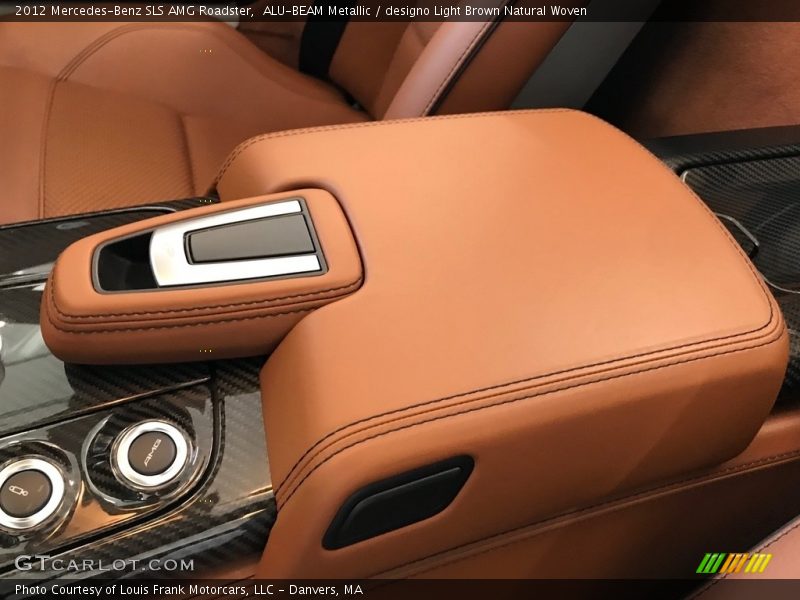 ALU-BEAM Metallic / designo Light Brown Natural Woven 2012 Mercedes-Benz SLS AMG Roadster