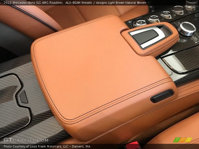 ALU-BEAM Metallic / designo Light Brown Natural Woven 2012 Mercedes-Benz SLS AMG Roadster