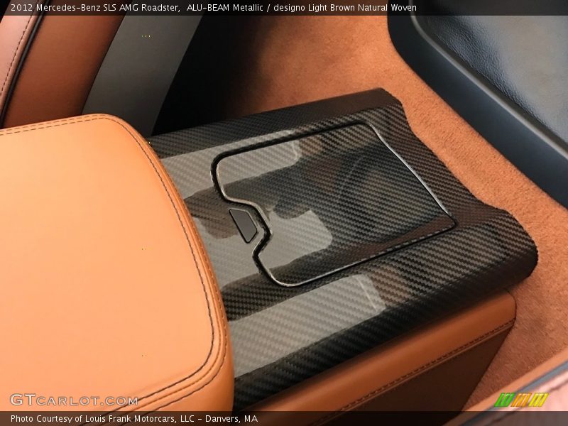 ALU-BEAM Metallic / designo Light Brown Natural Woven 2012 Mercedes-Benz SLS AMG Roadster