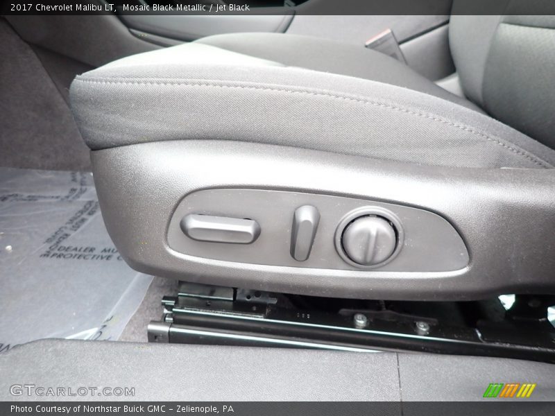 Mosaic Black Metallic / Jet Black 2017 Chevrolet Malibu LT