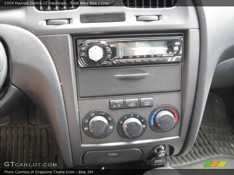 Tidal Wave Blue / Gray 2004 Hyundai Elantra GT Hatchback