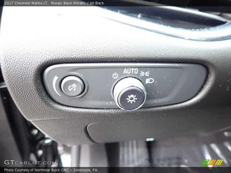 Mosaic Black Metallic / Jet Black 2017 Chevrolet Malibu LT