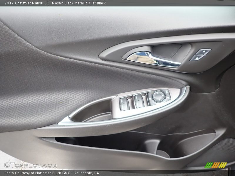 Mosaic Black Metallic / Jet Black 2017 Chevrolet Malibu LT