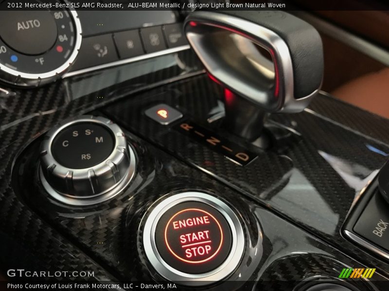 Controls of 2012 SLS AMG Roadster