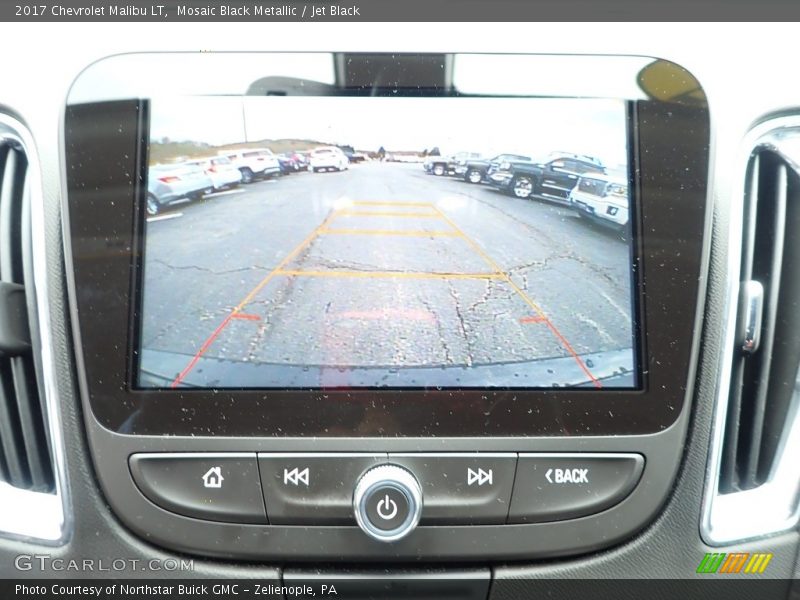 Mosaic Black Metallic / Jet Black 2017 Chevrolet Malibu LT