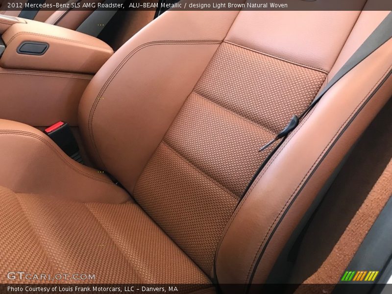 Front Seat of 2012 SLS AMG Roadster