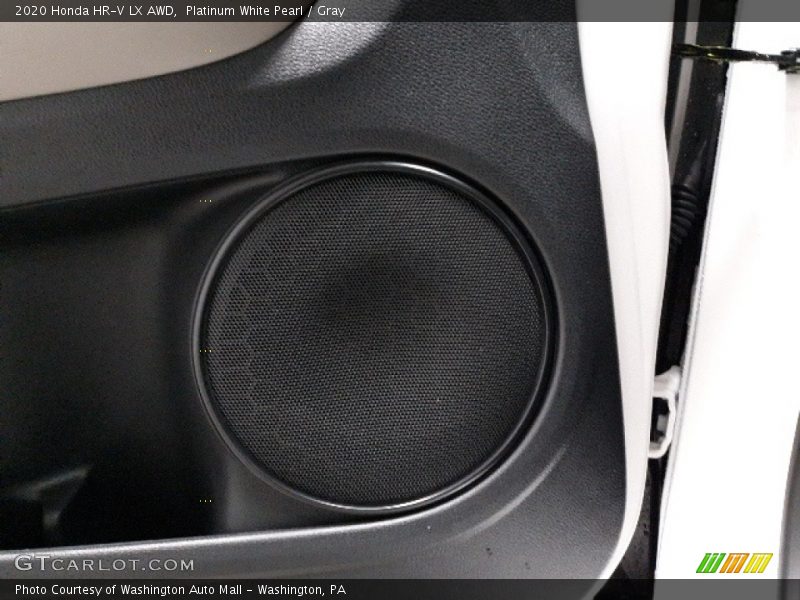 Platinum White Pearl / Gray 2020 Honda HR-V LX AWD