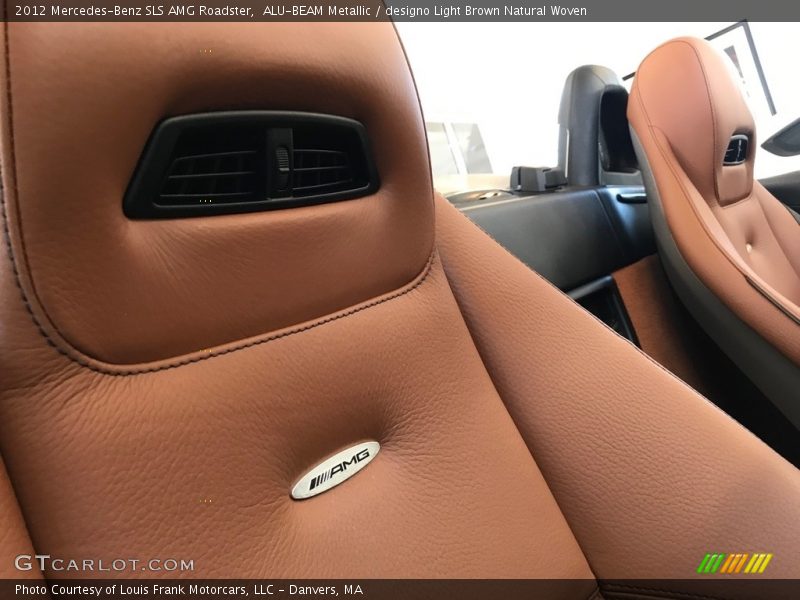 Front Seat of 2012 SLS AMG Roadster