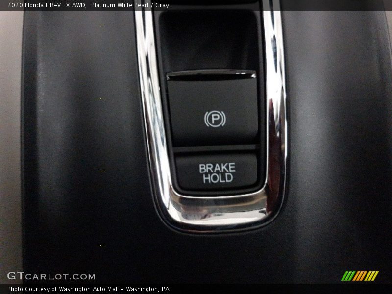 Platinum White Pearl / Gray 2020 Honda HR-V LX AWD