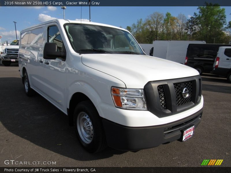 Glacier White / Gray 2016 Nissan NV 2500 HD S Cargo