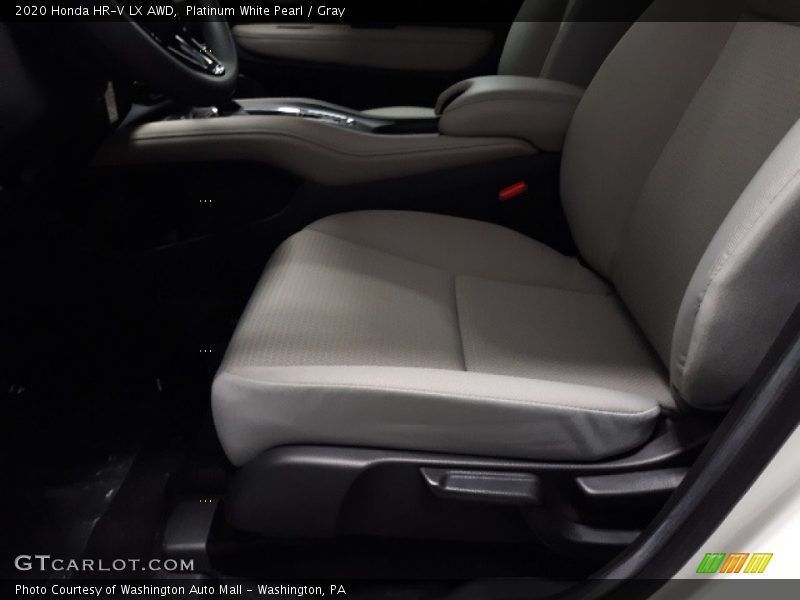 Platinum White Pearl / Gray 2020 Honda HR-V LX AWD