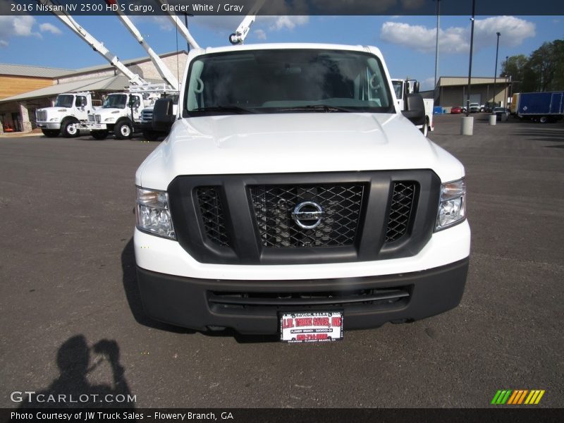 Glacier White / Gray 2016 Nissan NV 2500 HD S Cargo