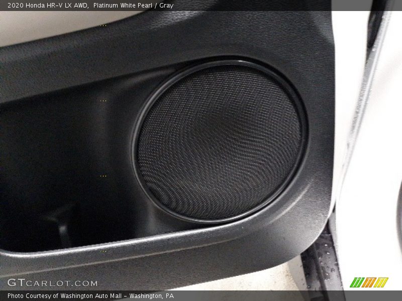 Platinum White Pearl / Gray 2020 Honda HR-V LX AWD