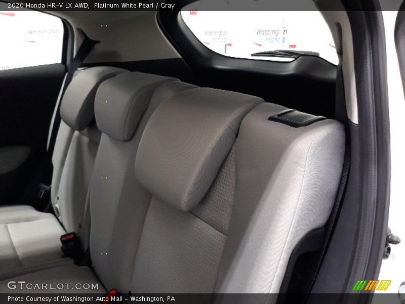 Platinum White Pearl / Gray 2020 Honda HR-V LX AWD