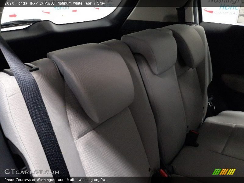 Platinum White Pearl / Gray 2020 Honda HR-V LX AWD