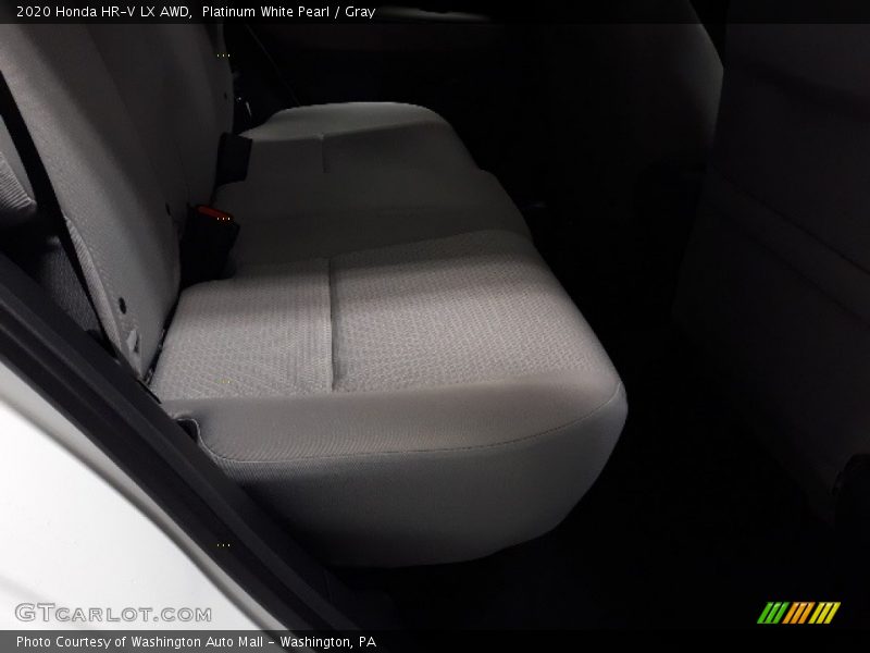 Platinum White Pearl / Gray 2020 Honda HR-V LX AWD