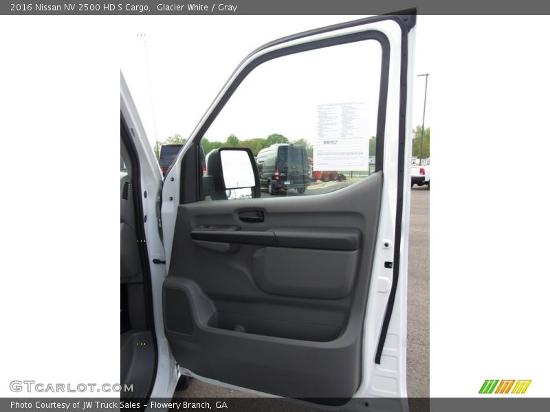 Glacier White / Gray 2016 Nissan NV 2500 HD S Cargo